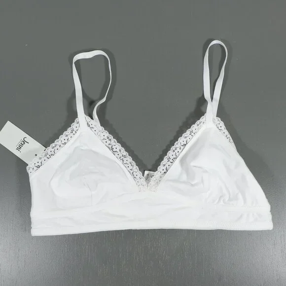 NWT Jenni On Repeat Bright White Bralette - Picture 7 of 16